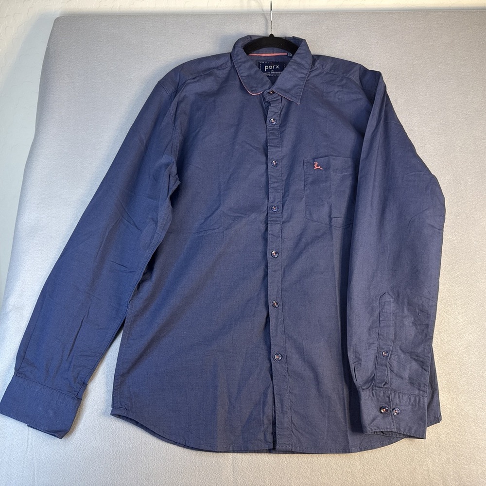 Parx‎ Button Down Shirt mens size 42cm  long sleeve